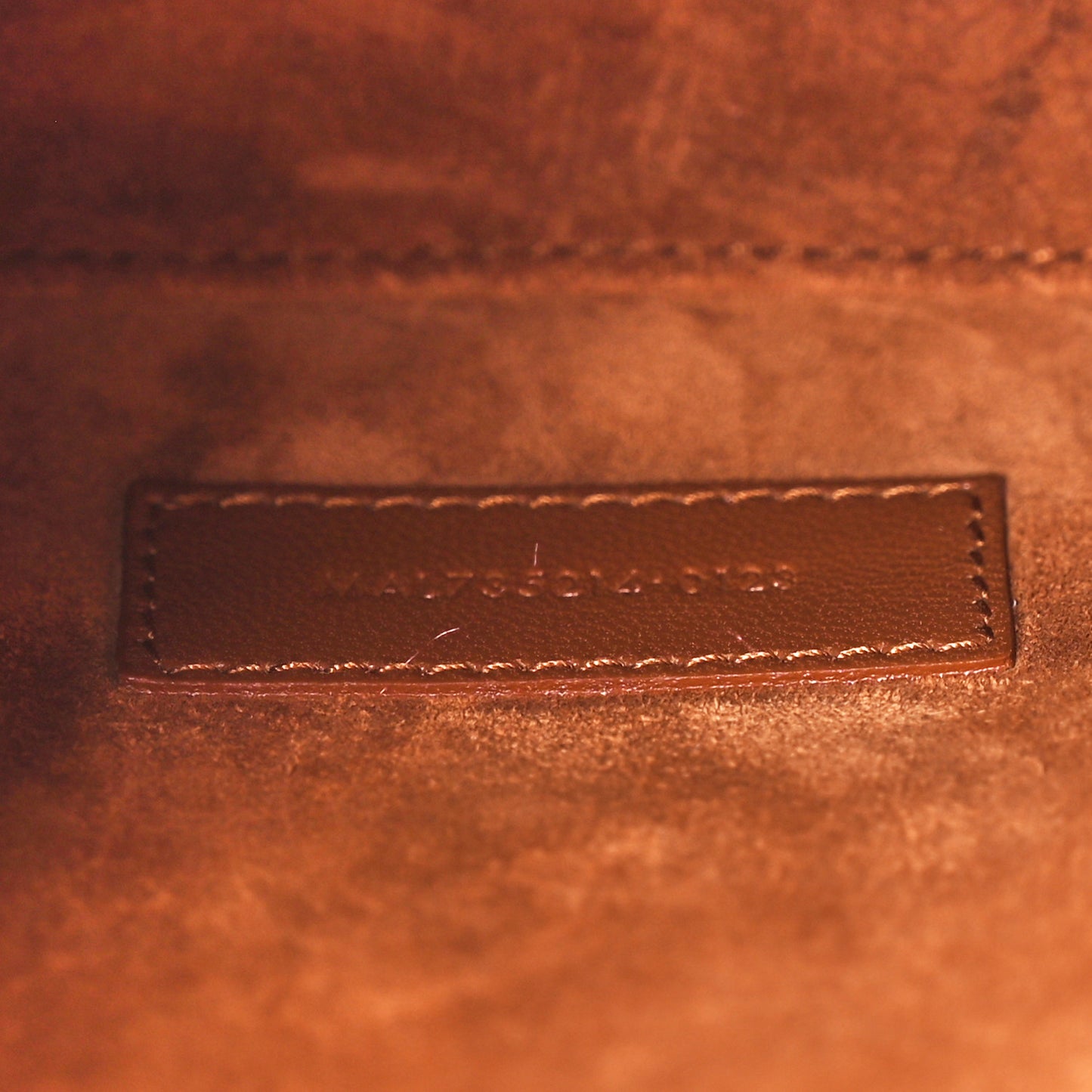 Smooth Calfskin Le 5 A 7 Vertical Hobo Brown Gold