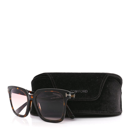 Tom Ford Acetate Selby Square Sunglasses TF952 Tortoise 8 of 8