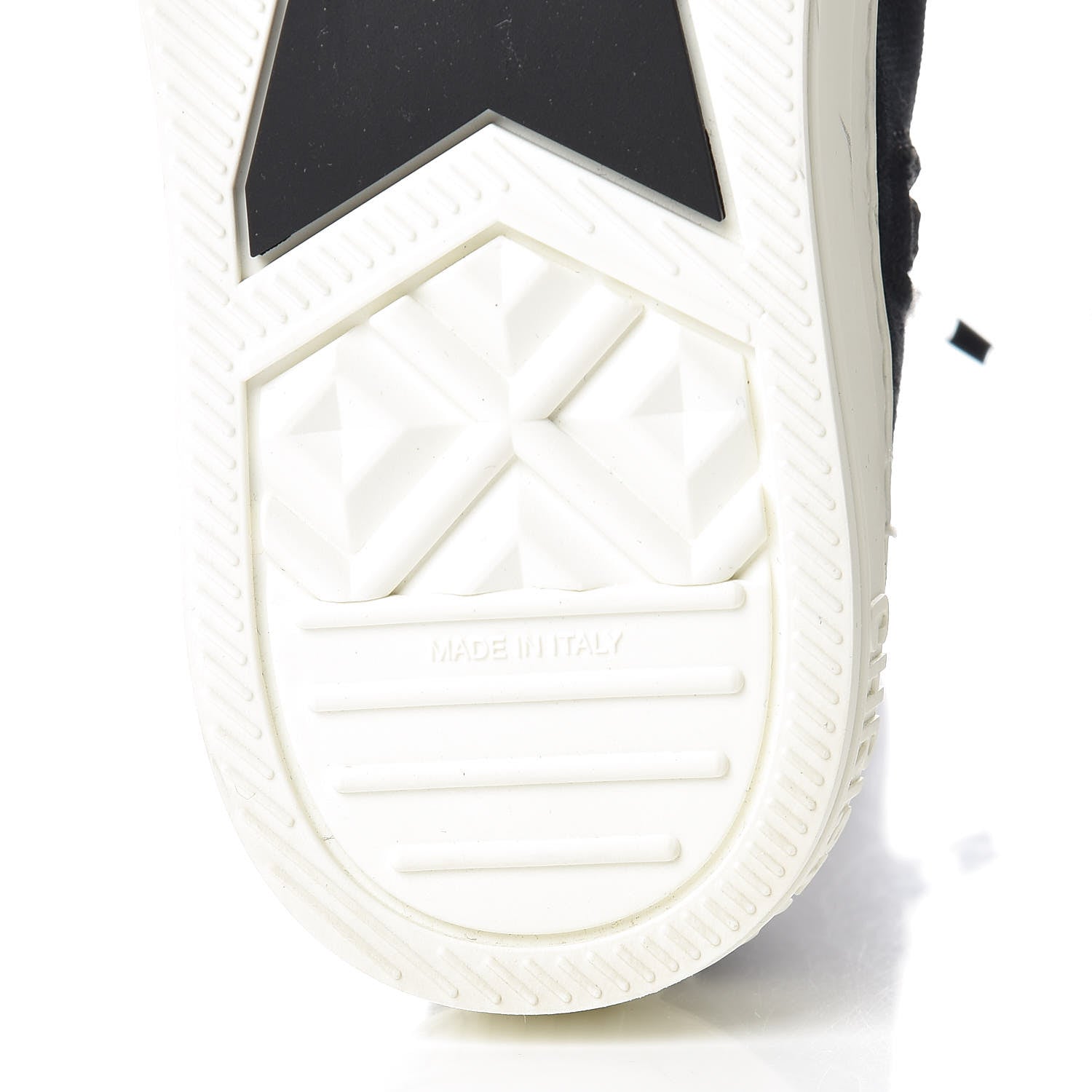 Christian Dior Canvas Walk'n Dior Sneakers Boots 36.5 Black White 7 of 8