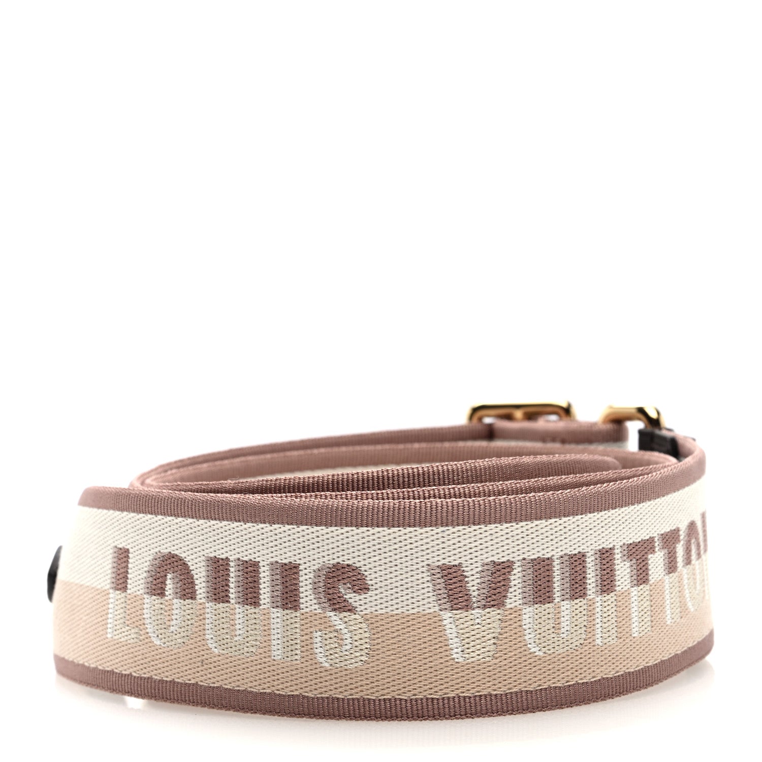 Louis Vuitton Jacquard Speedy Bandouliere 20 Shoulder Strap Beige Brown 2 of 3