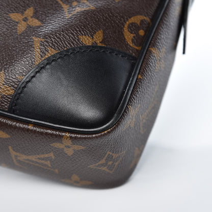 Louis Vuitton Monogram Macassar Porte Documents Voyage Soft Briefcase 8 of 9