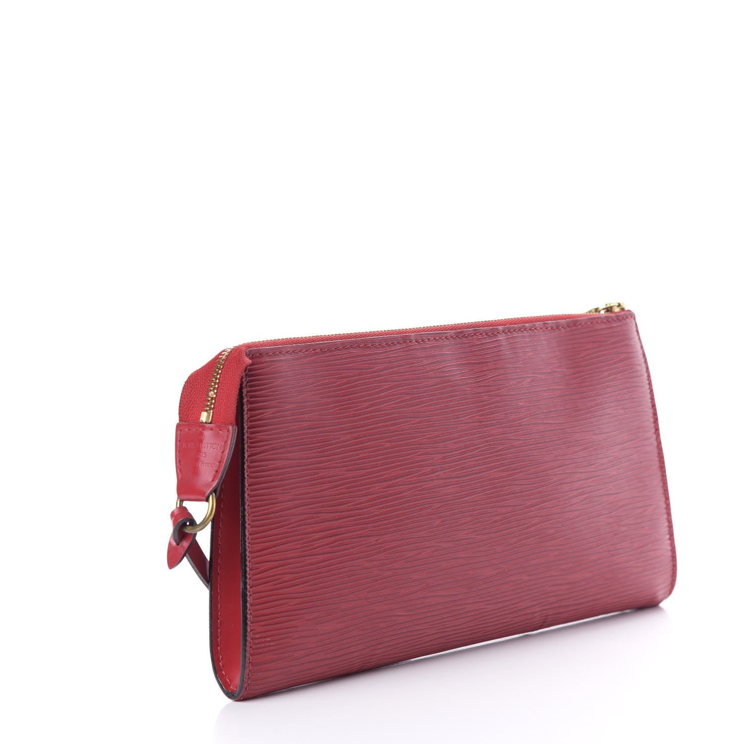 Louis Vuitton Epi Pochette Accessories 24 Castillan Red 3 of 8