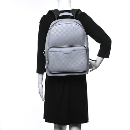 Louis Vuitton Damier Infini Gris Campus Backpack Silver 1 of 9