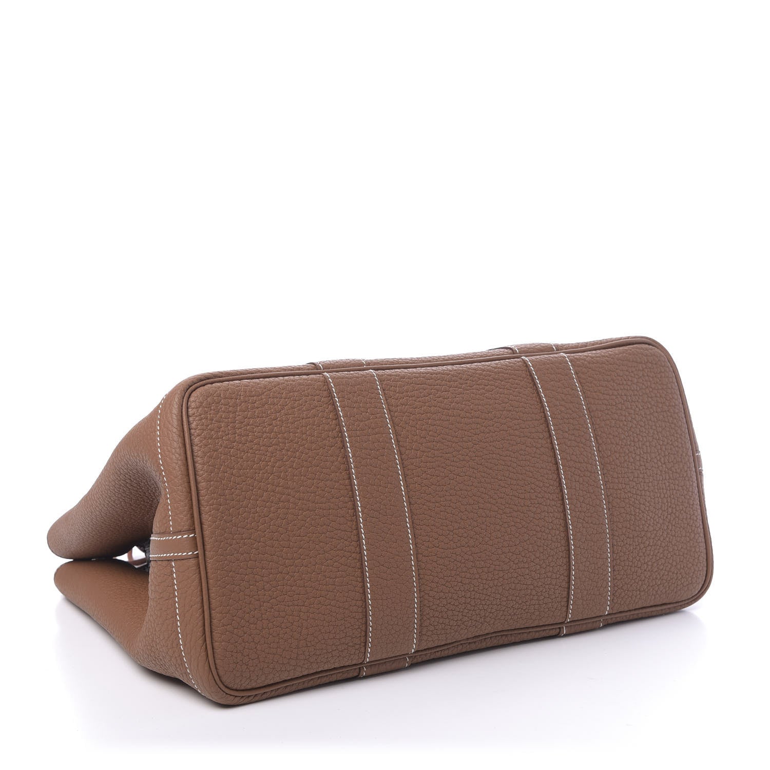 Hermes Vache Country Garden Pouch 36 MM Gold 4 of 11