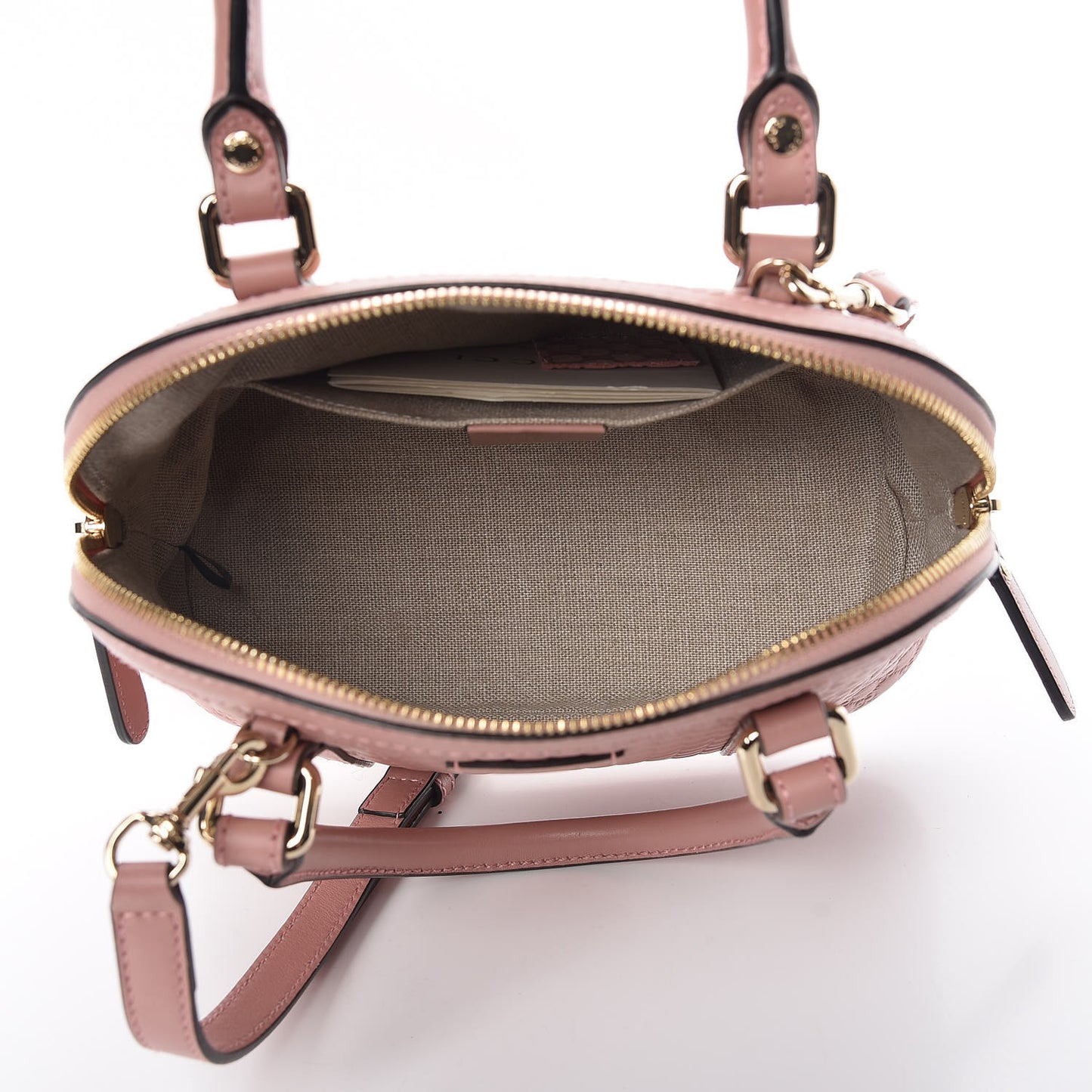 Microguccissima Mini Dome Bag Soft Pink