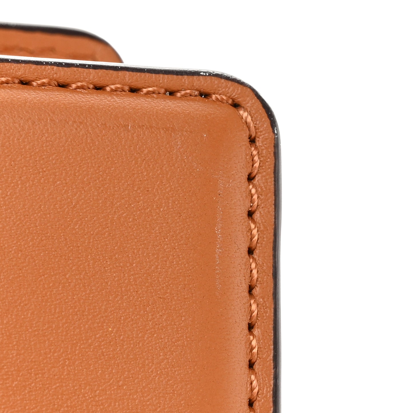Visetos Calfskin X Large Diamond Tote Cognac