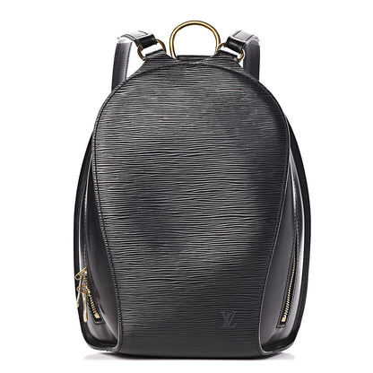 Louis Vuitton Epi Mabillon Backpack Black 1 of 19