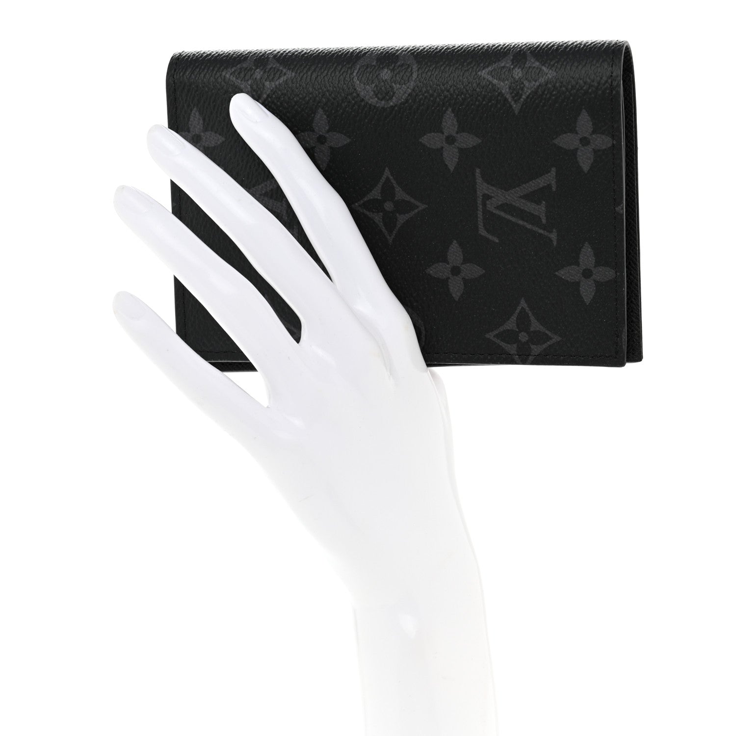 Louis Vuitton Monogram Eclipse Passport Cover 2 of 8