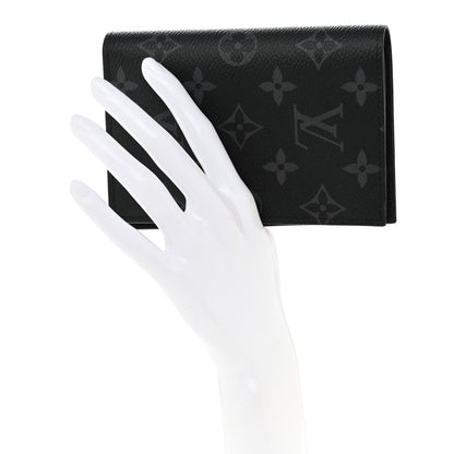 Louis Vuitton Monogram Eclipse Passport Cover 2 of 8
