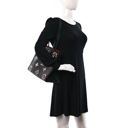 Louis Vuitton Empreinte Monogram Giant Onthego MM Black Beige 2 of 8