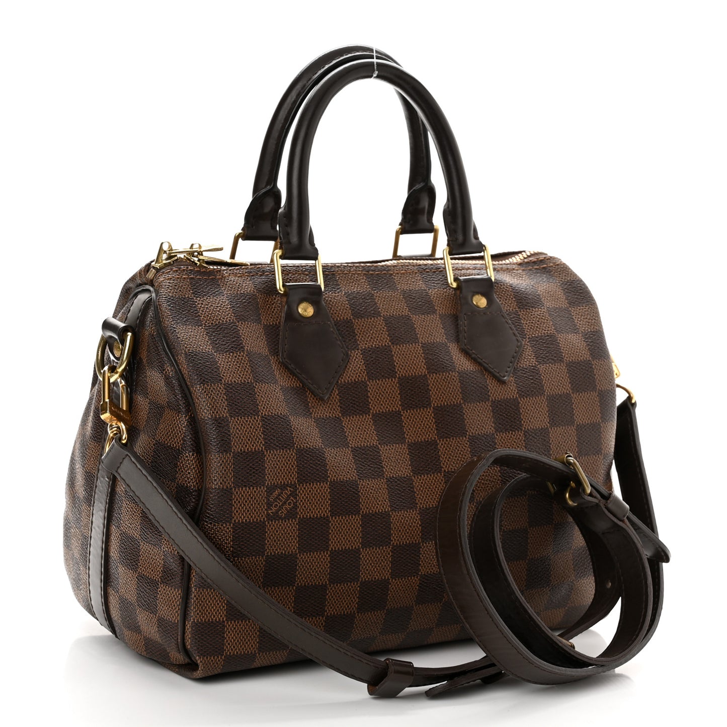 Damier Ebene Speedy Bandouliere 25
