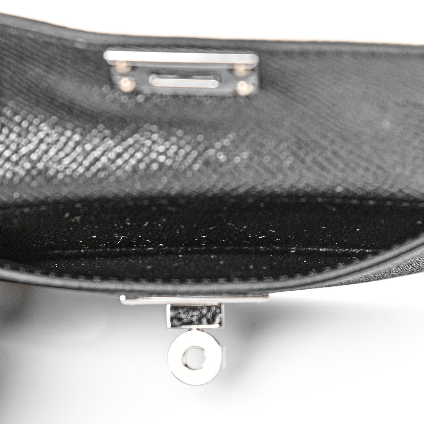 Swift Epsom Pocket Kelly Shoulder Strap Black