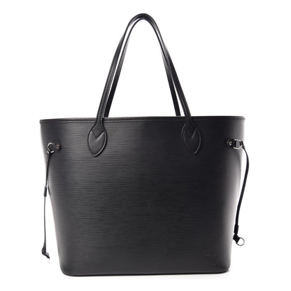 Louis Vuitton Epi Neverfull MM Black 3 of 14