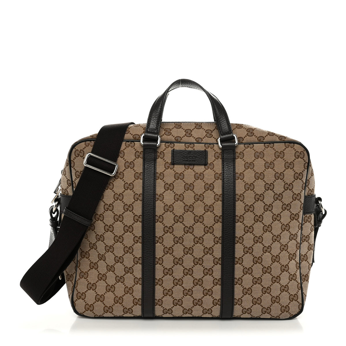 Monogram Briefcase Dark Brown