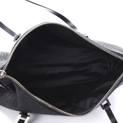 Fendi Zucchino Shoulder Bag Black 5 of 9