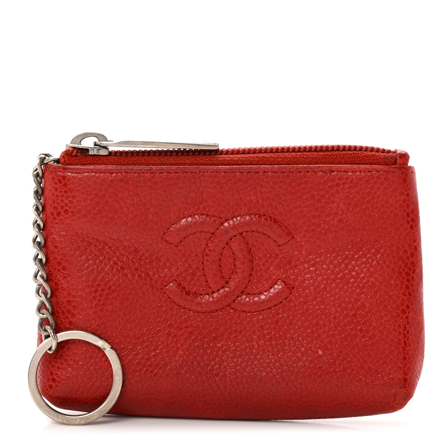 Caviar Timeless CC Coin Purse Case Red