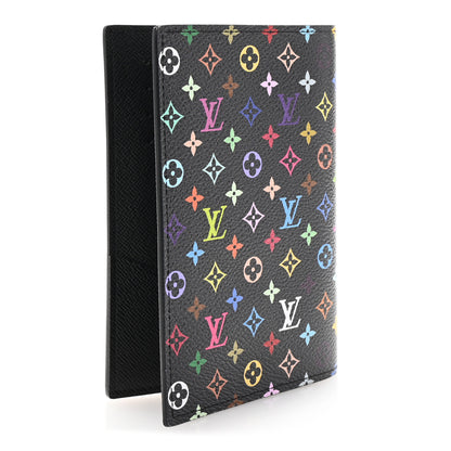 Louis Vuitton LV X TM Monogram Multicolor Passport Cover Black 3 of 6