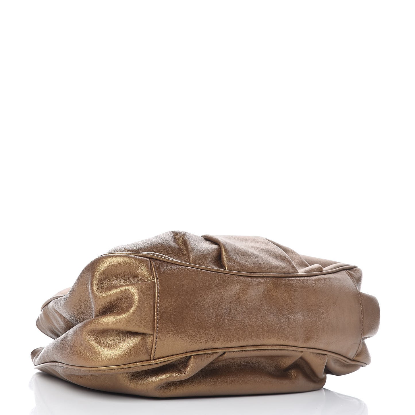 Vitello Perlat Small Mia Tote Nocciola