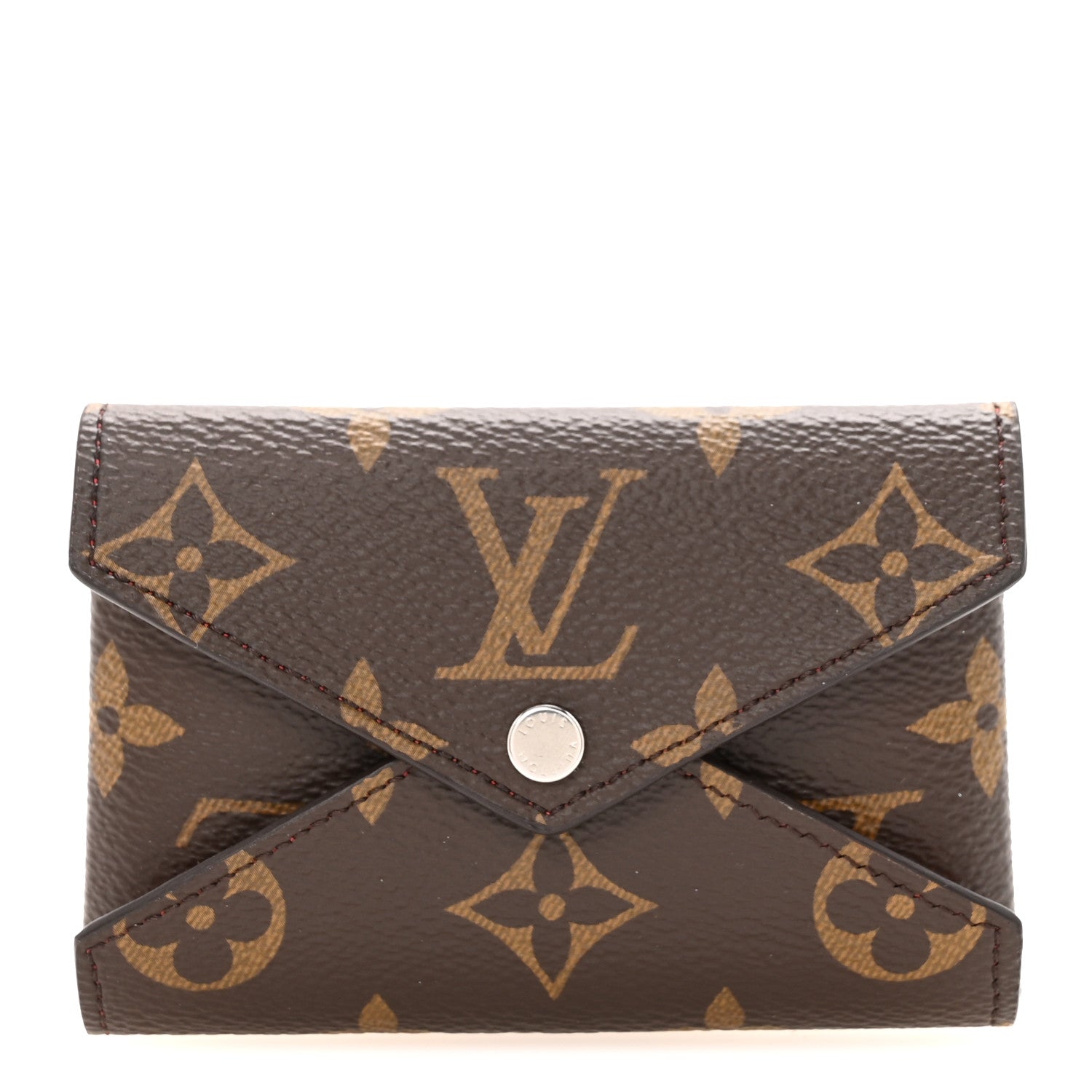 Louis Vuitton Monogram LV Colormania Kirigami Card Holder Sari Red 1 of 7
