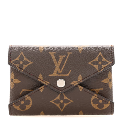 Louis Vuitton Monogram LV Colormania Kirigami Card Holder Sari Red 1 of 7