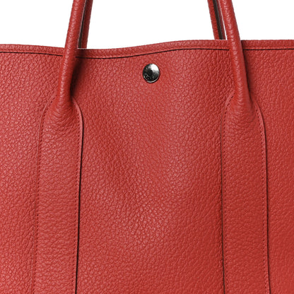 Hermes Vache Country Garden Party 36 MM Rouge Duchesse 8 of 13