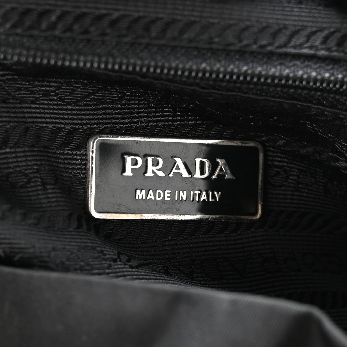 Nylon Vela Small Backpack Black