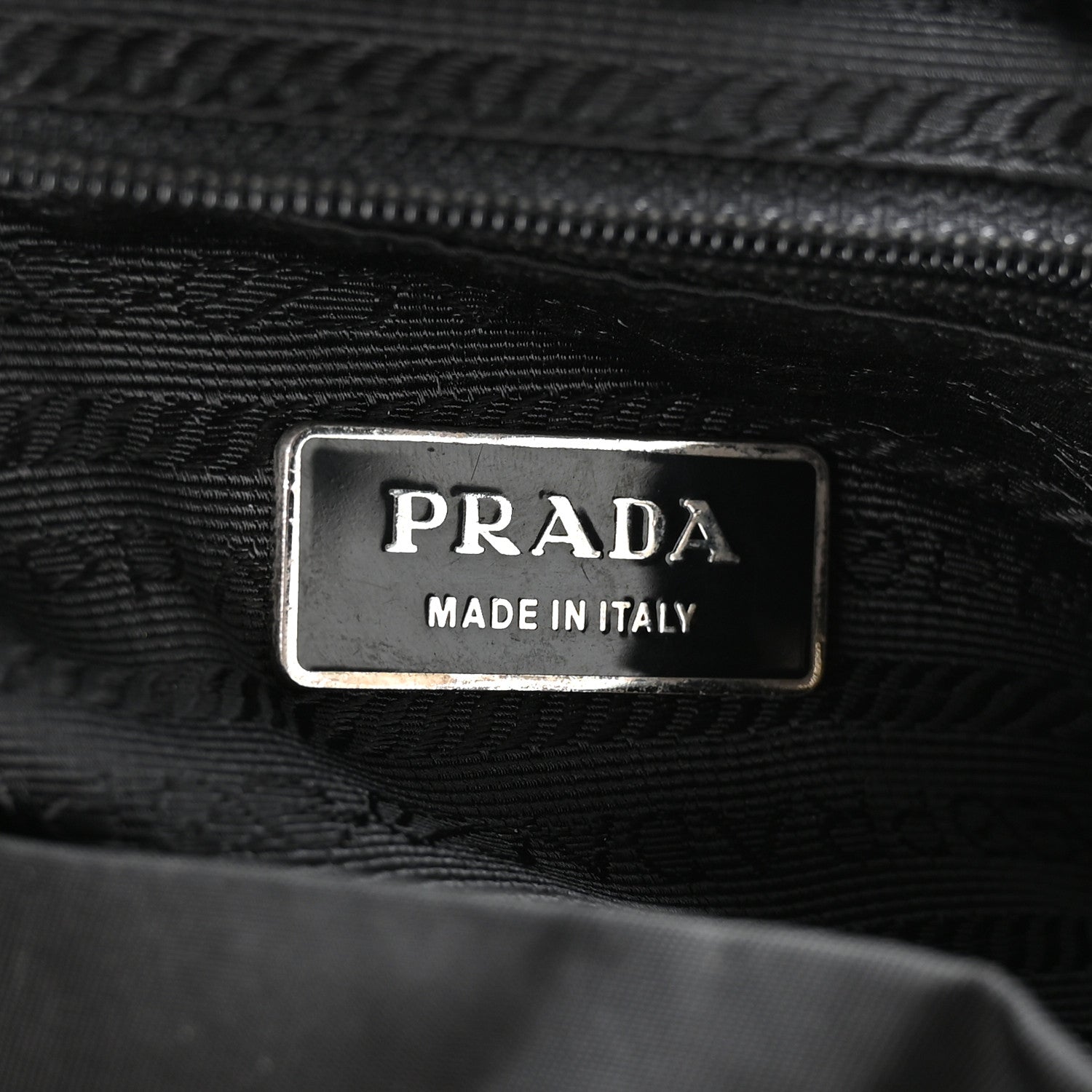 Prada Nylon Vela Small Backpack Black 6 of 10