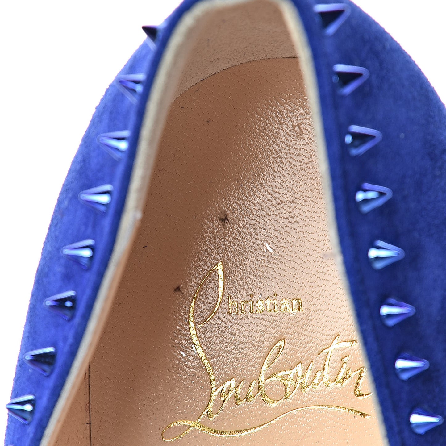 Veau Velours Anjalina 100 Pumps 39.5 Azulejo