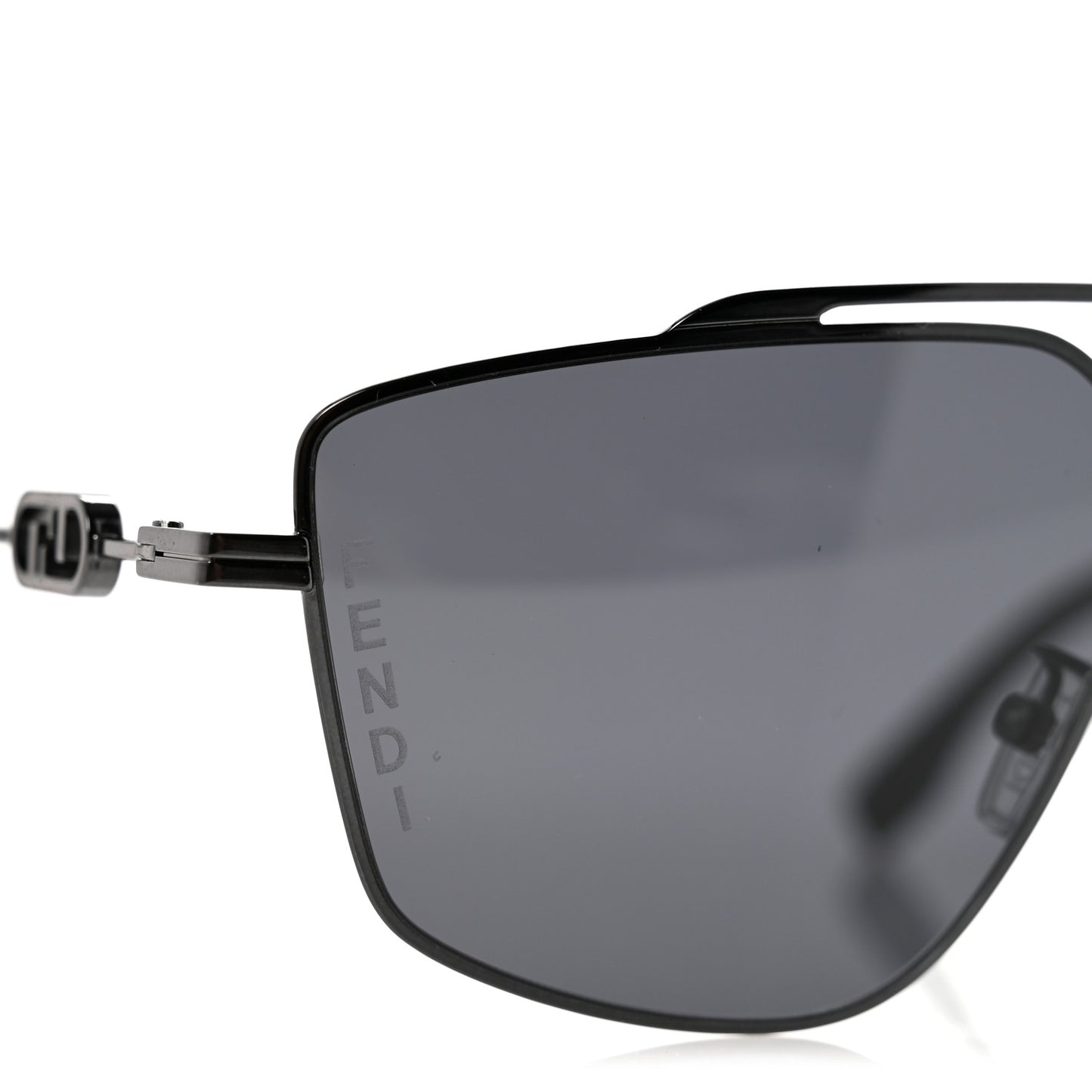 Metal Fendi O'lock Sunglasses FE40079U Black