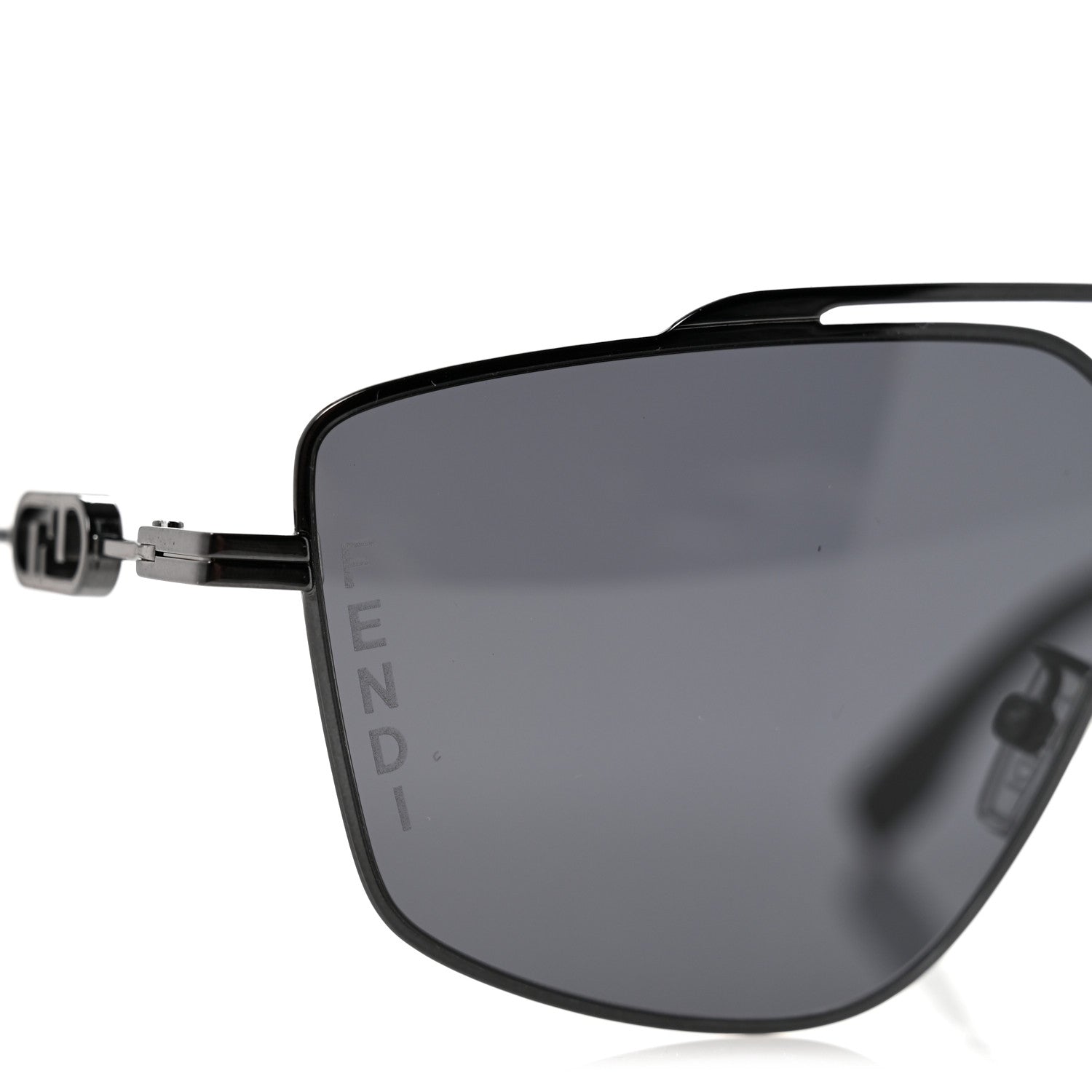 Fendi Metal Fendi O'lock Sunglasses FE40079U Black 14 of 14