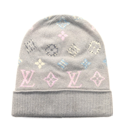 Louis Vuitton Wool Bonnet Pop Monogram Hat Grey 1 of 4