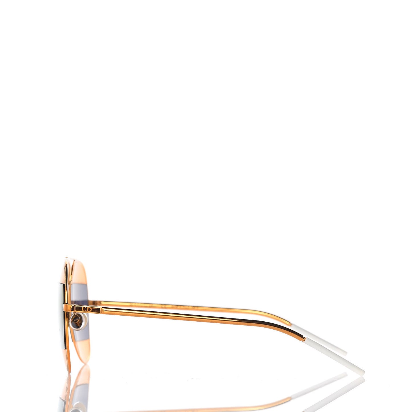 Split 1 Aviator Sunglasses Gold