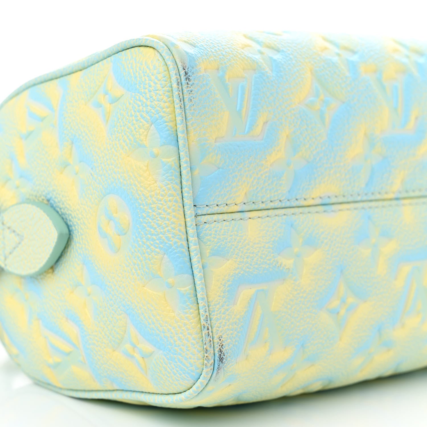 Louis Vuitton Empreinte Monogram Summer Stardust Speedy 20 Water Green 8 of 12