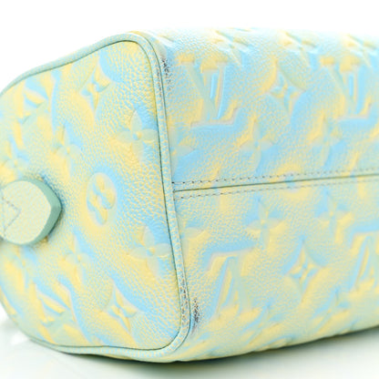 Louis Vuitton Empreinte Monogram Summer Stardust Speedy 20 Water Green 8 of 12