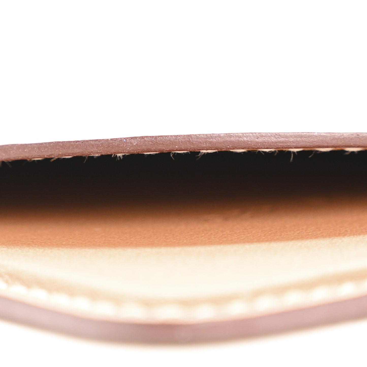 Swift Stitched Cheval MagSafe Card Holder Gold