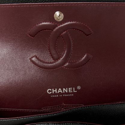 Chanel Caviar Quilted Medium Double Flap Black 6 of 12