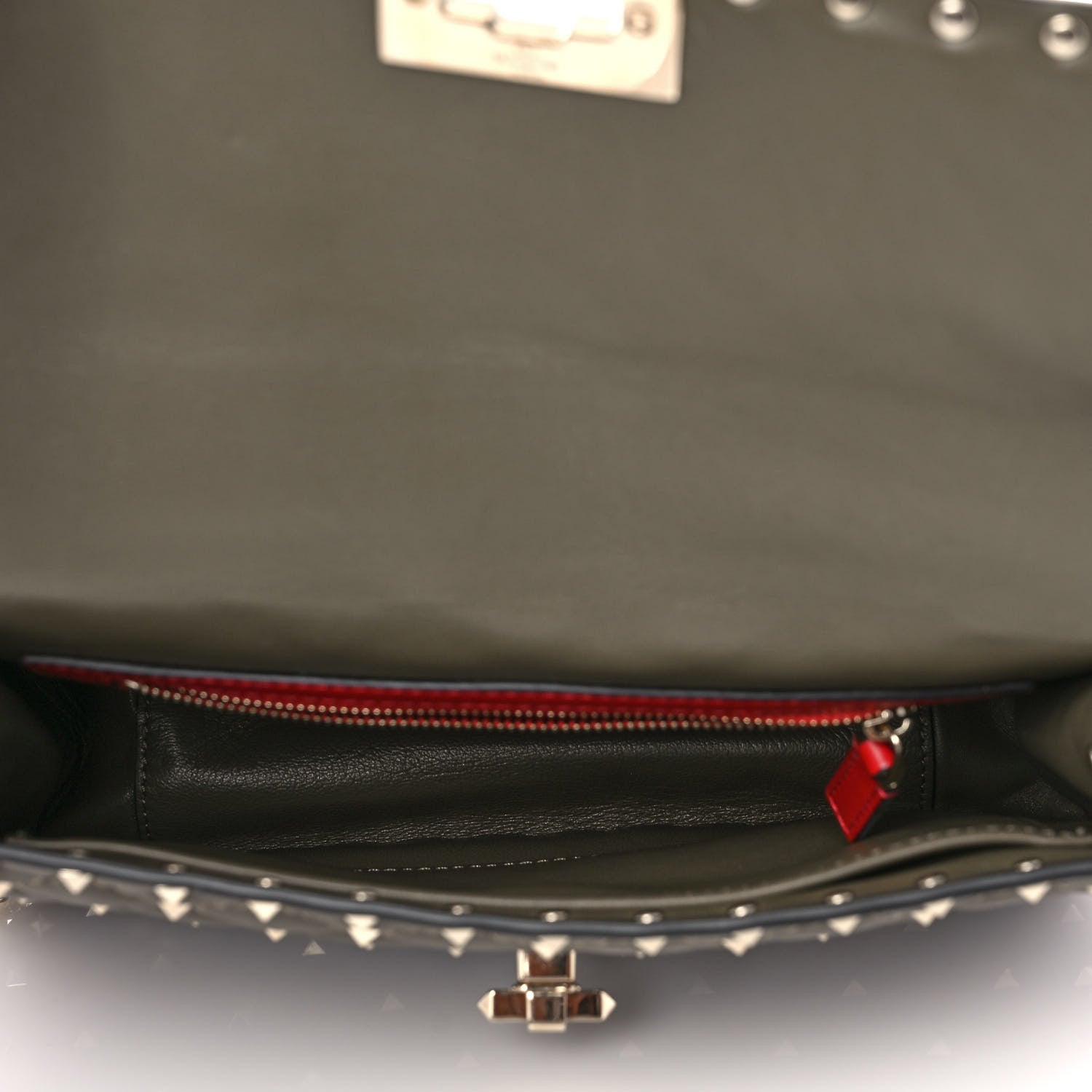 Valentino Garavani Nappa Medium Rockstud Spike Shoulder Bag Oasis 4 of 8