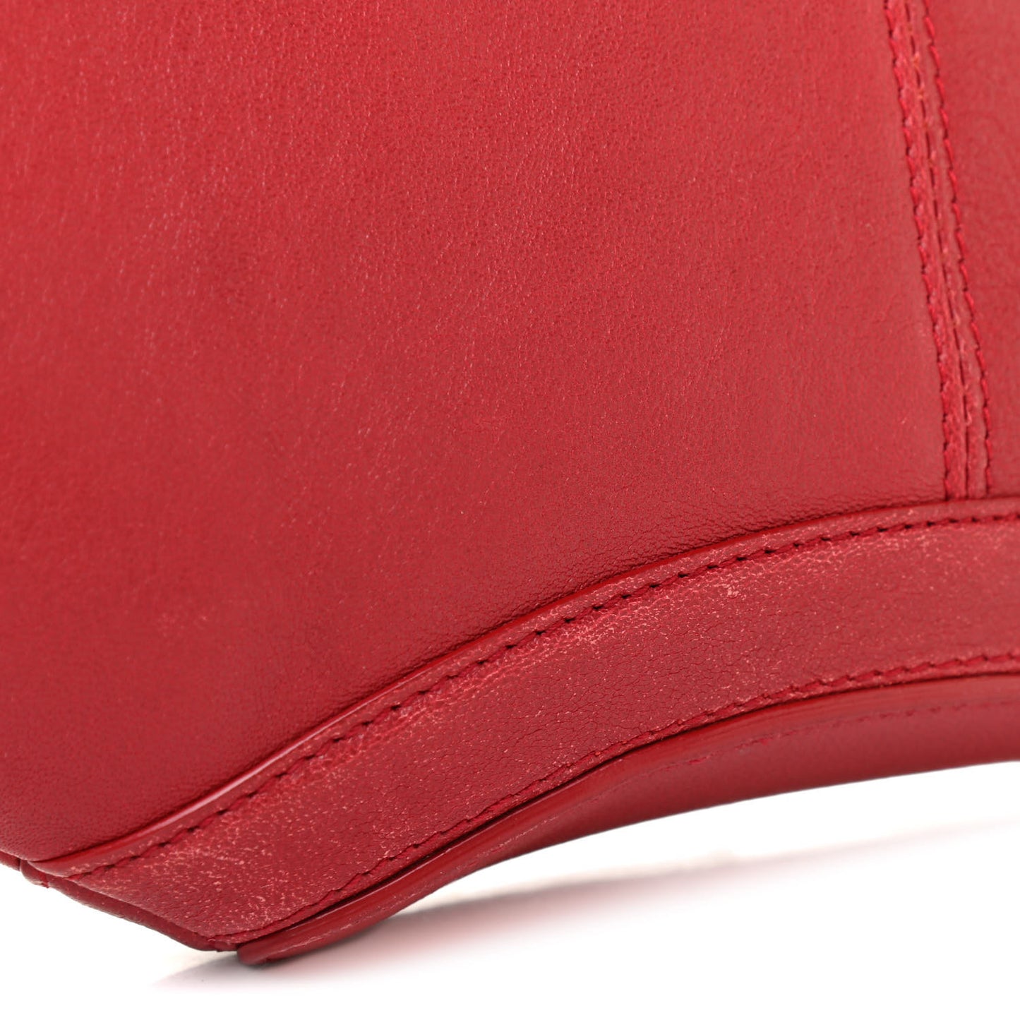 Calfskin De Manta Clutch Red