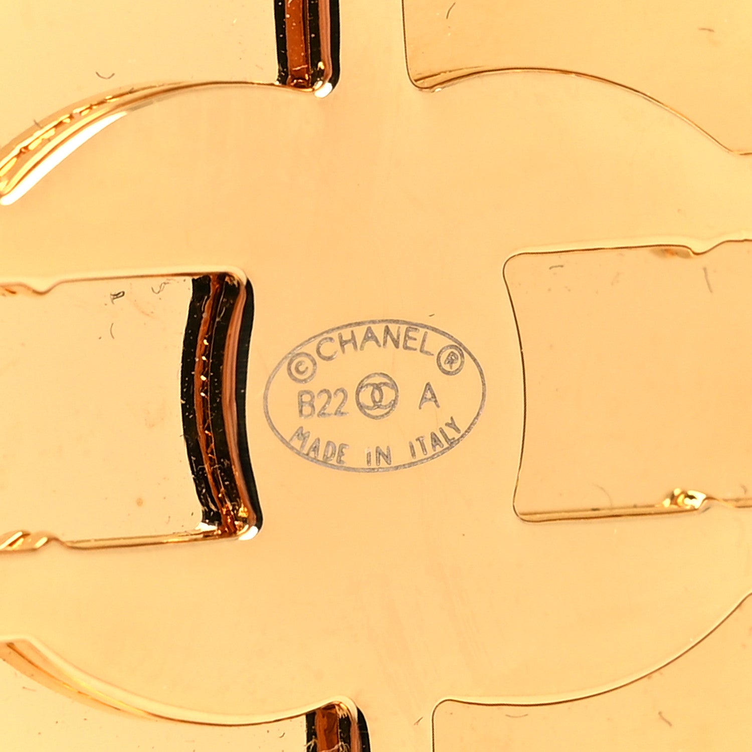 Chanel Metal 31 Rue Cambon Door Brooch Gold 3 of 3