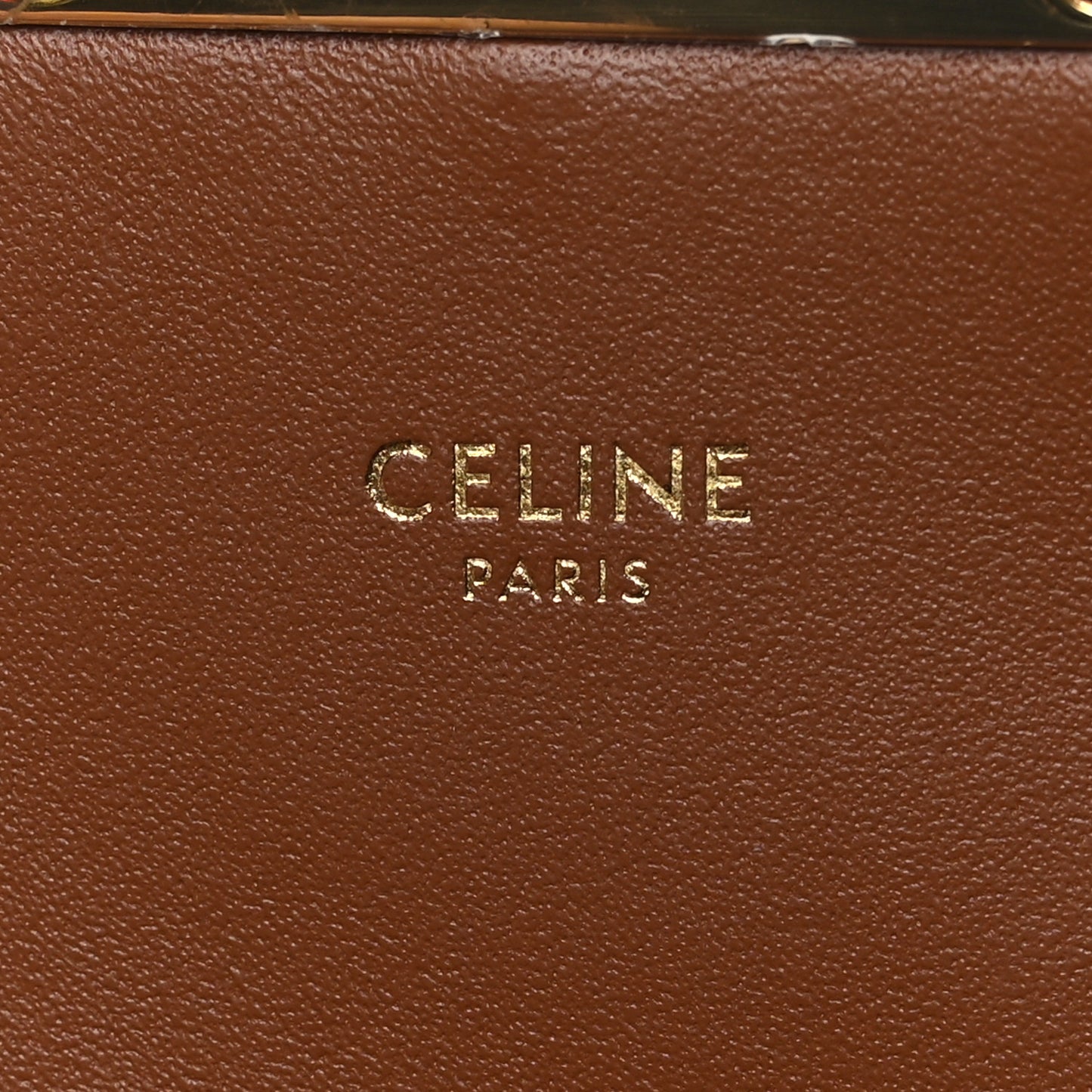 Raffia Calfskin Teen Triomphe Natural Tan