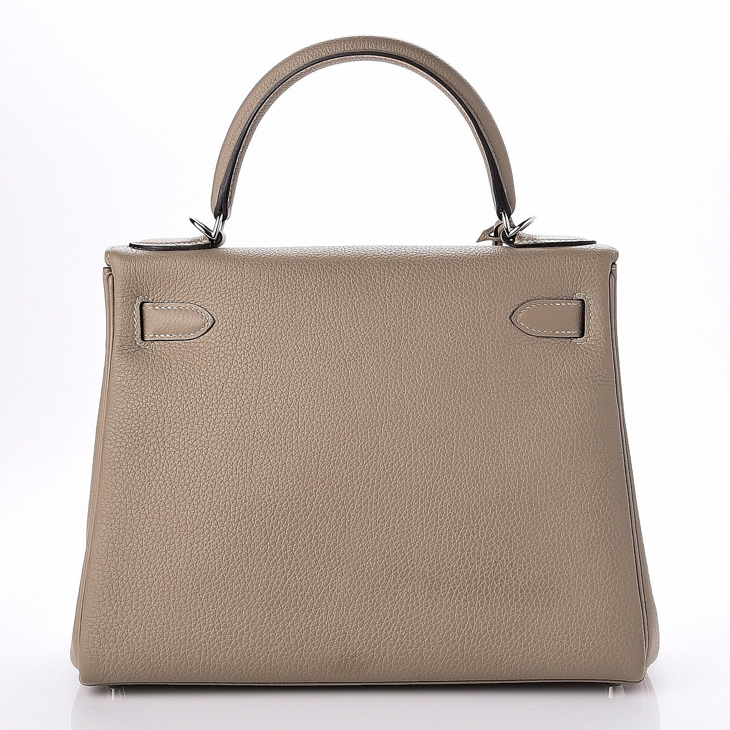 Hermes Taurillon Clemence Kelly Retourne 28 Gris Tourterelle 4 of 27
