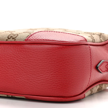 Gucci Monogram Mini Bree Messenger Bag Red 10 of 12
