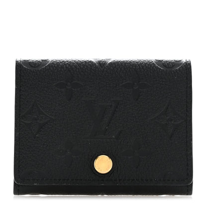 Louis Vuitton Empreinte Business Card Holder Black 1 of 9
