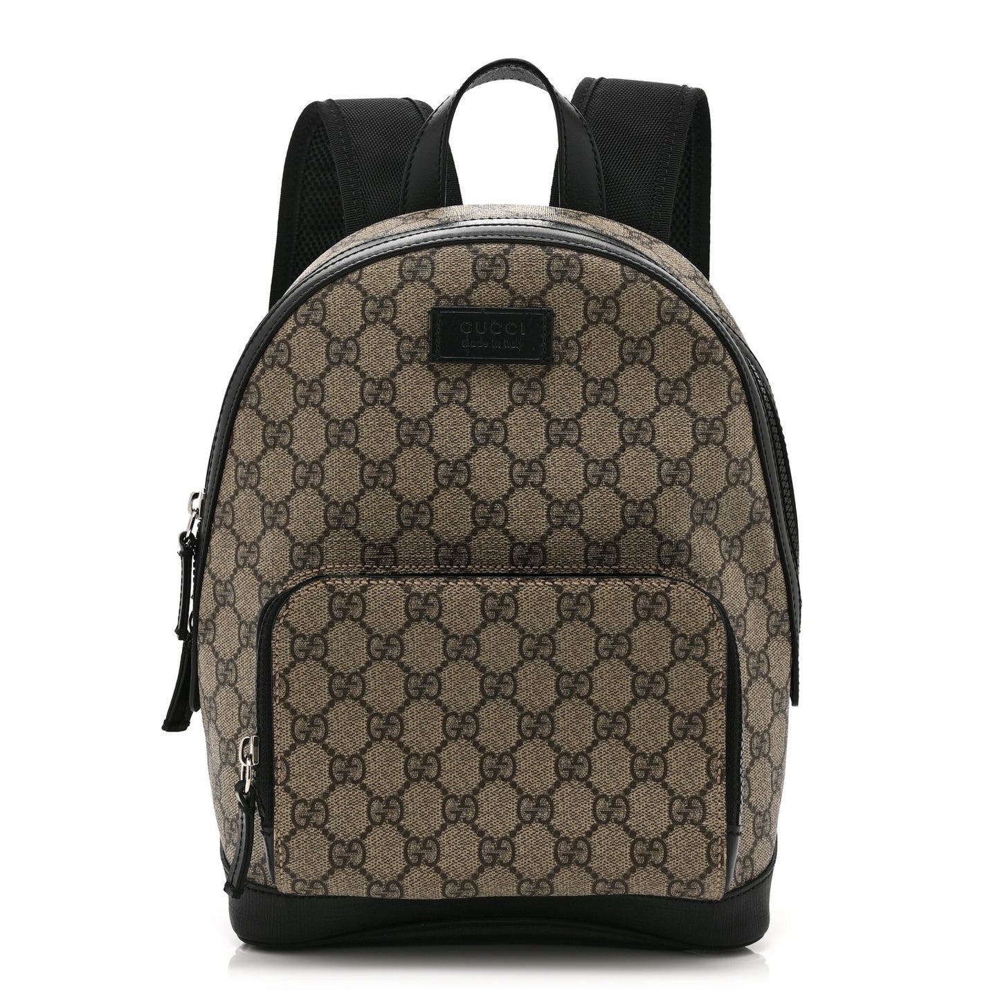 GG Supreme Monogram Small Eden Day Backpack Black