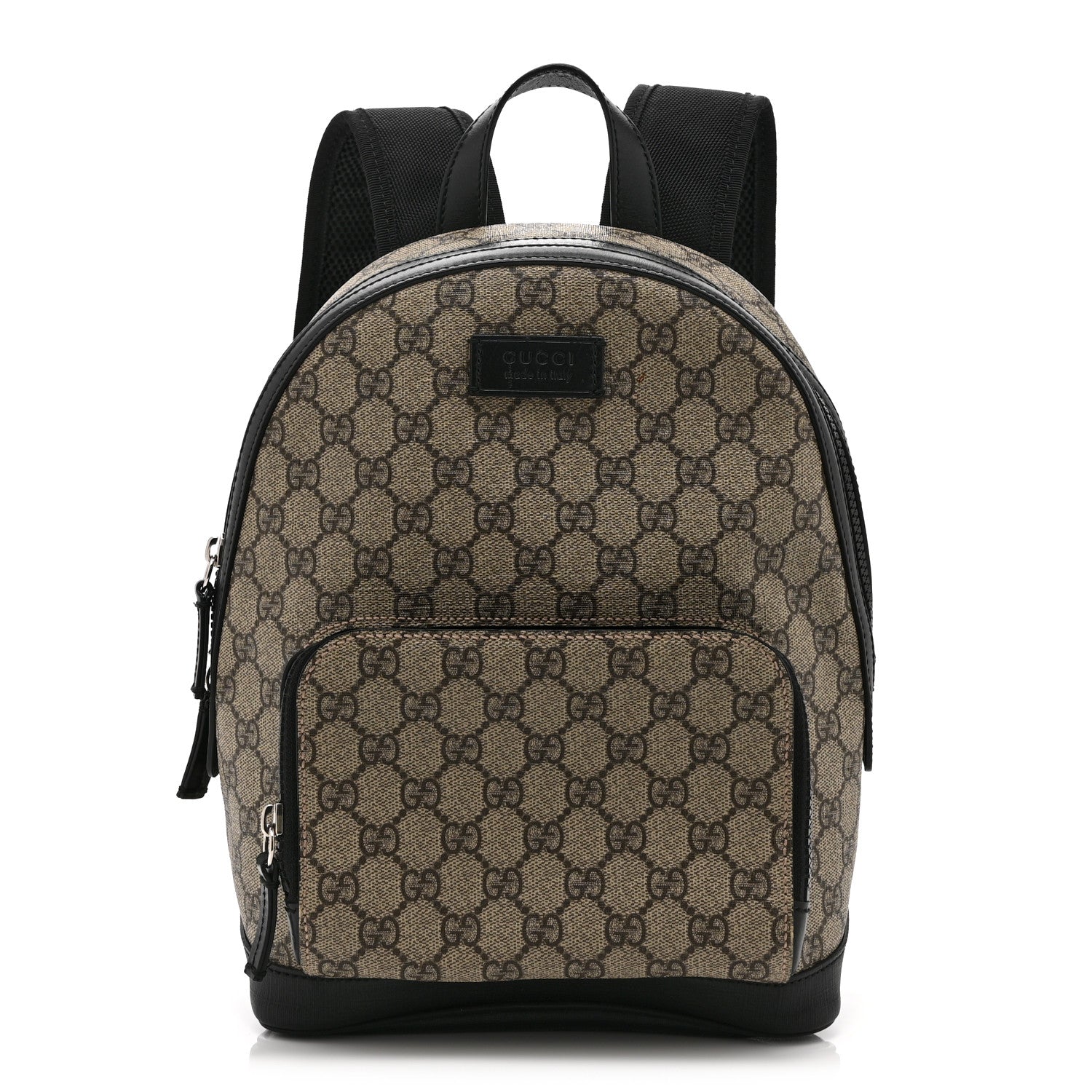 Gucci GG Supreme Monogram Small Eden Day Backpack Black 1 of 11