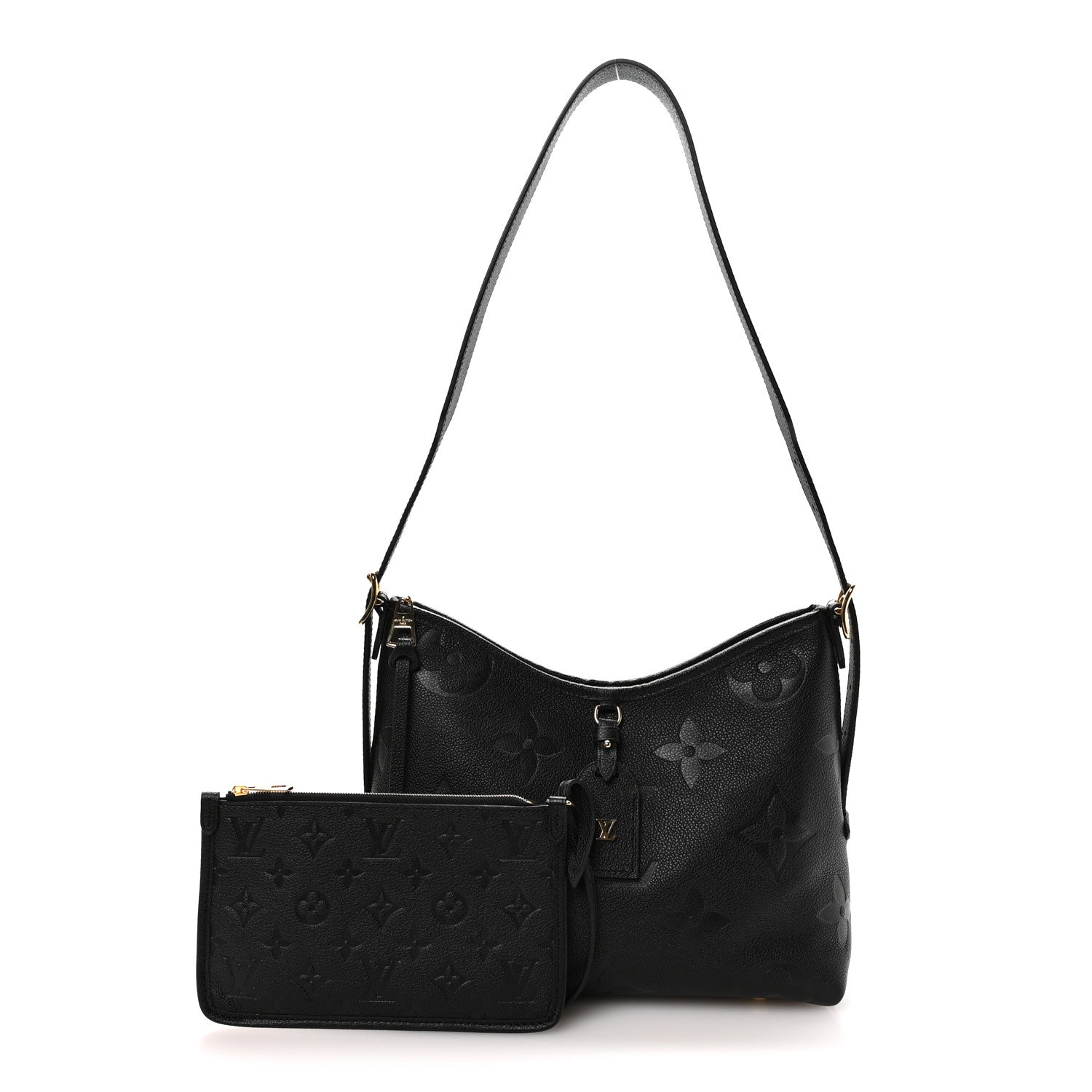 Louis Vuitton Empreinte Carryall PM Black 3 of 10