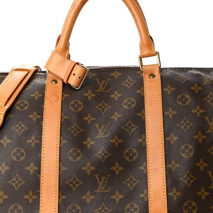 Louis Vuitton Monogram Keepall Bandouliere 55 7 of 15