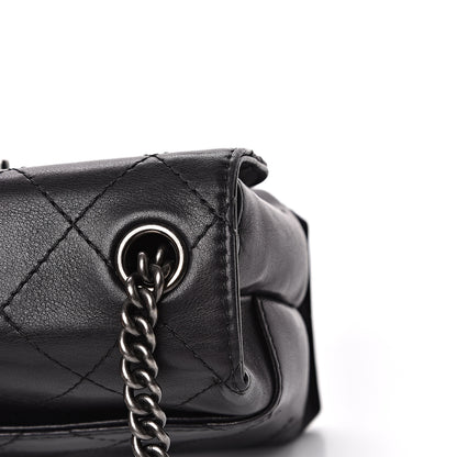 Chanel Calfskin Stitched Small Crossbody Flap Black 16 of 17