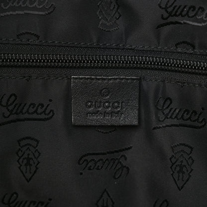 Gucci ssima Medium Zippered Shopping Tote Black 6 of 20