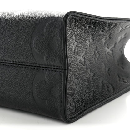 Louis Vuitton Empreinte Monogram Giant Onthego PM Black 9 of 9